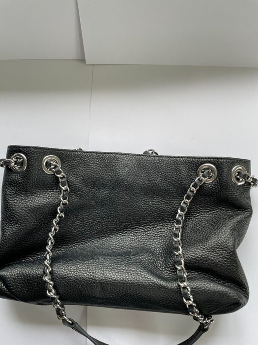 Michael Kors Mini Crossbody Bag Black Leather Used