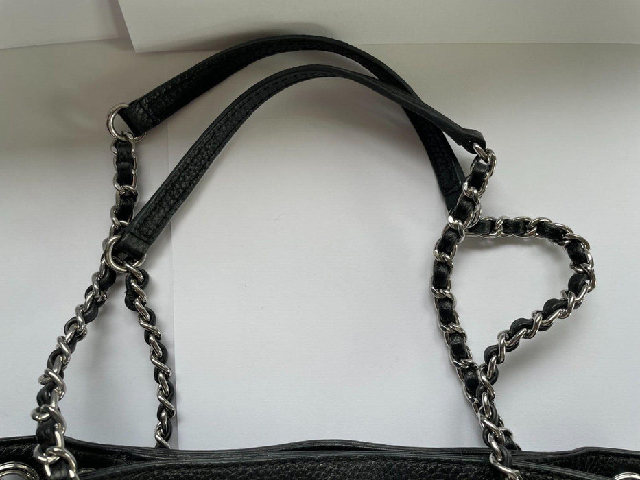 Michael Kors Mini Crossbody Bag Black Leather Used