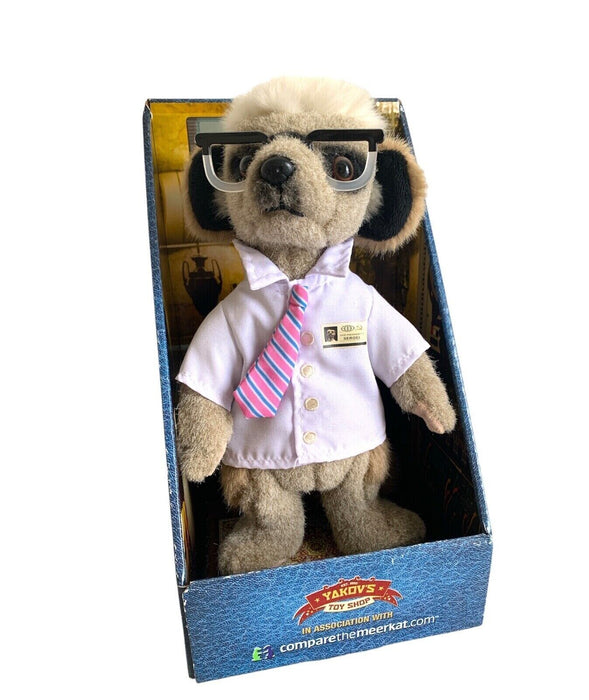 Compare the Market meerkat Toy Sergei - *RARE* OLD New unopened
