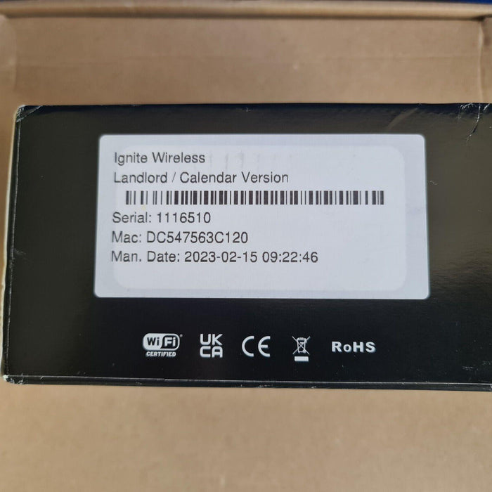 Ignite Inspire Home Automation Smart Thermostat. Landlord / Calender Version