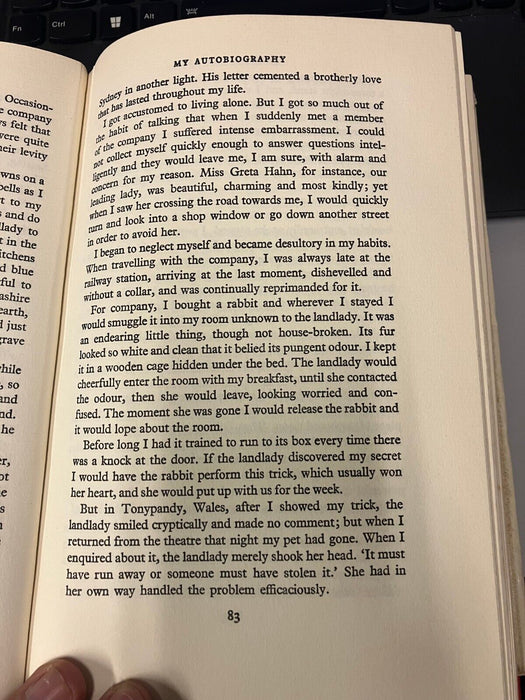 Charlie Chaplin - My Autobiography by (Hardback, 1985)