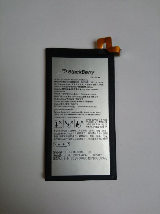 Replacement Blackberry Key 2/Keytwo Battery 3500mAh 3.85V BBF100-1 TLP035B1