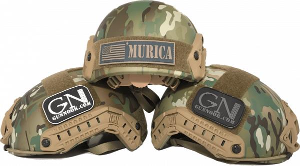 1x NIJ Level IIIa Standard Ballistic Helmet (SBH) – MultiCam