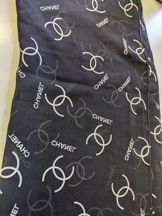 CHANEL SCARF BLACK